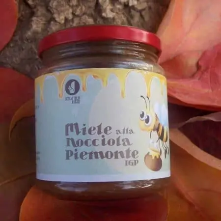 Nocciomiel Honey with Piedmont p.g.i. hazelnuts