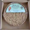 Piedmont p.g.i. hazelnut cake made of Scoiattolo Rosso farm