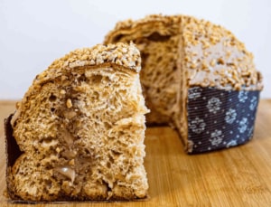 artisan easter dove cake stuffed with hazelnut cream 1 kg